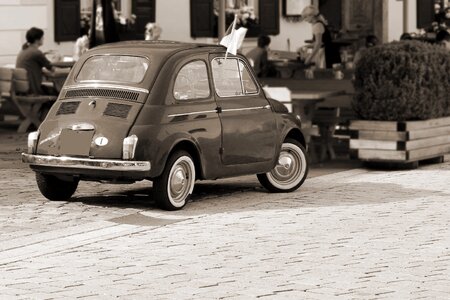 Fiat 500 old nostalgia