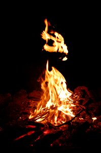 Fire atmosphere hot
