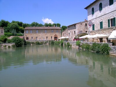 Bagno vignoni tuscany italy