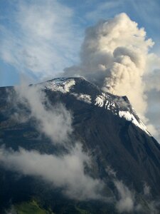 Nature eruption ecuador photo