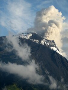 Nature eruption ecuador