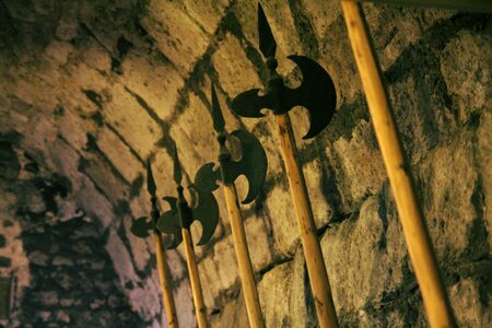 Castle burg katzenstein weapons