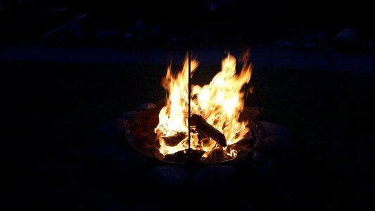 Camp picnic activity photo