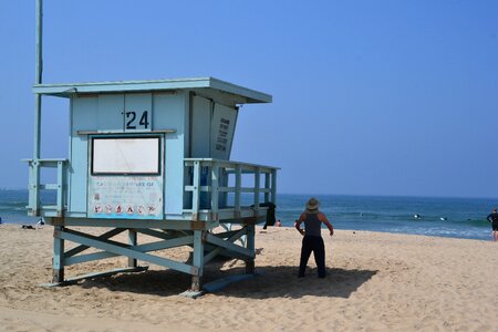 Sea water beach house photo