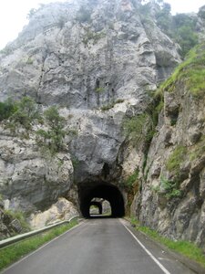 Asturias tunnel via photo