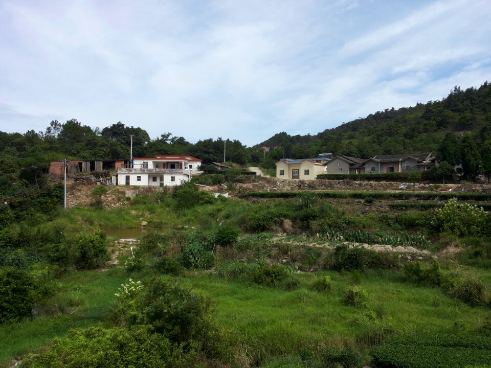 Village natural scene