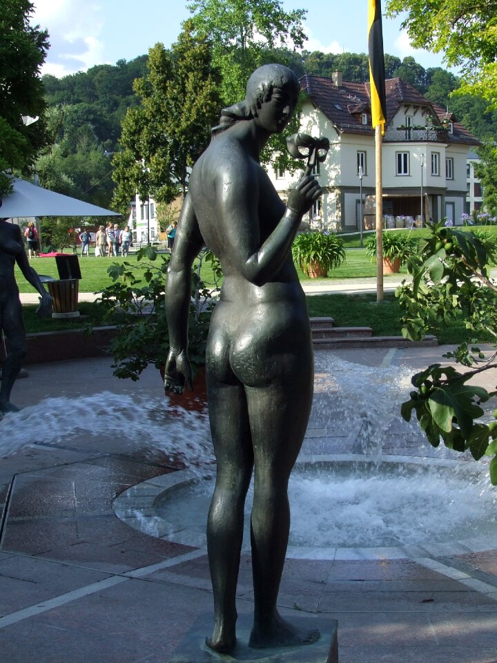 Fountain statue bronze statue