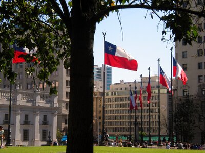 Chile country flag photo