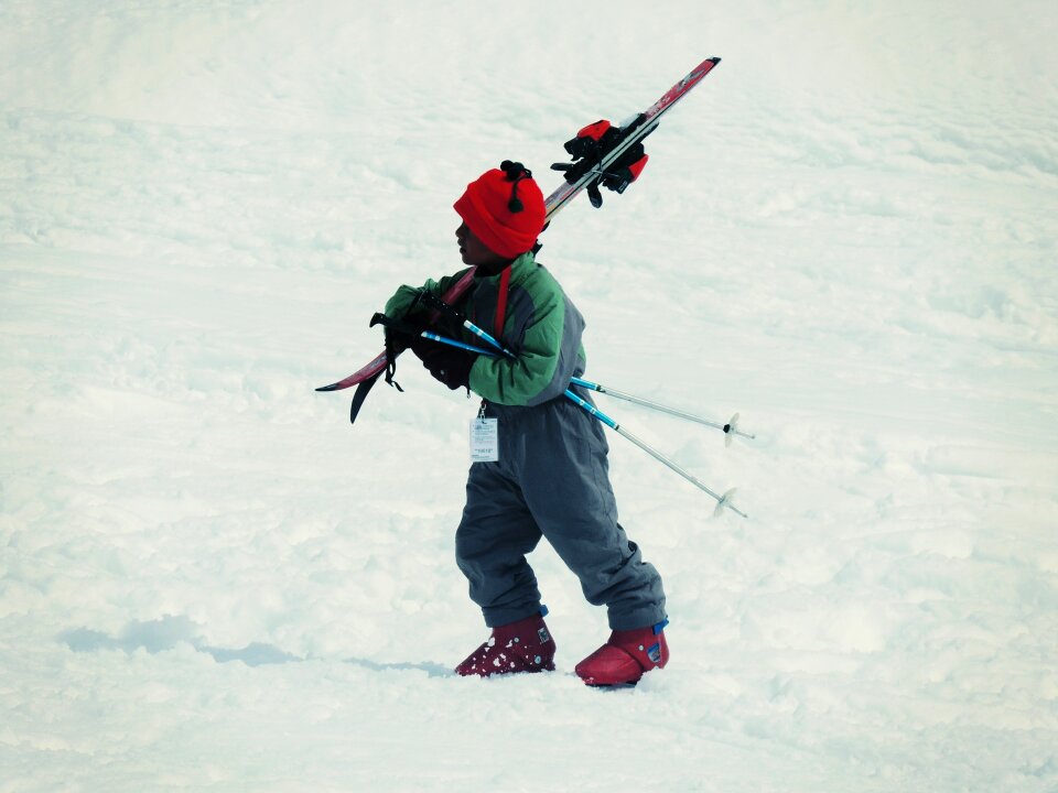 Snow winter ski photo