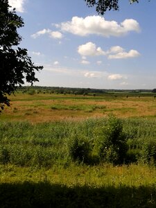 Silence clouds polder photo