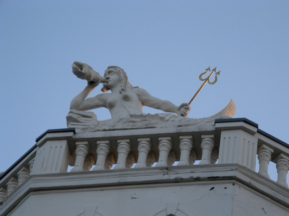 Aquarius neptune statue