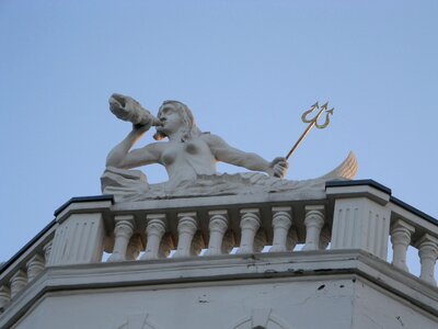 Aquarius neptune statue