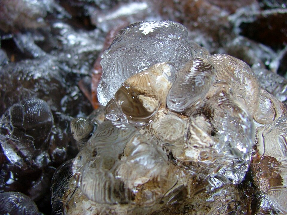 Nature cave crystal
