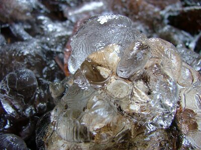 Nature cave crystal