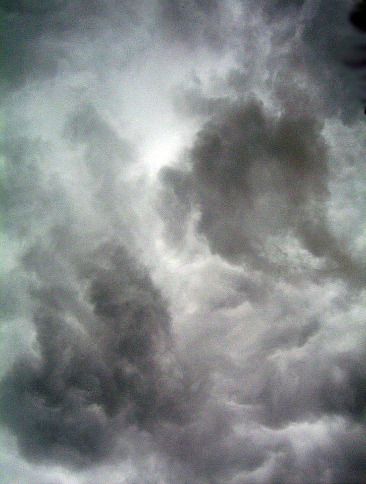 Dramatic light weather photo