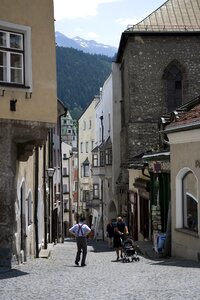 Medieval street langer graben
