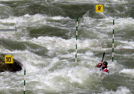 Water action target photo