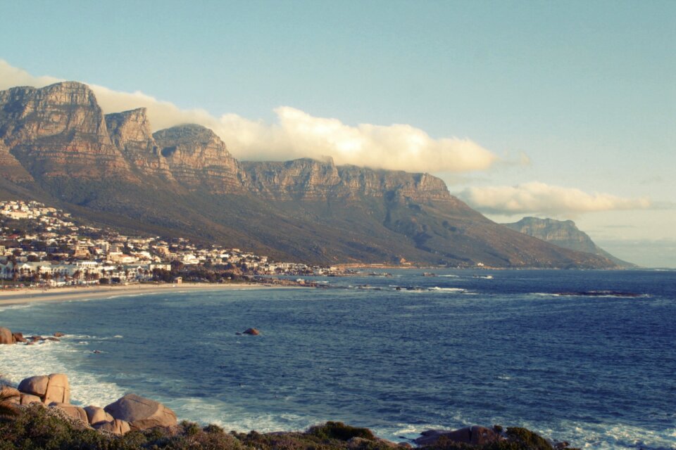 Hills beach coastline