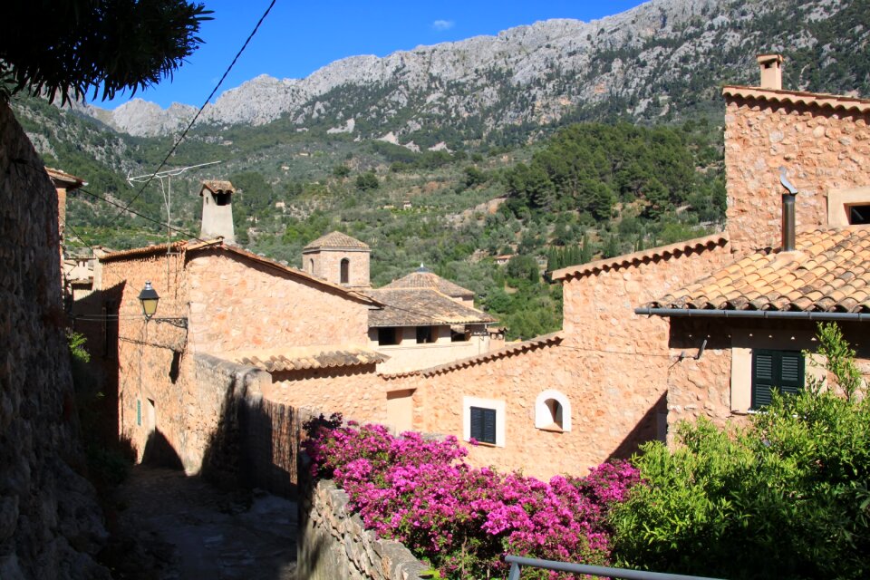 Village view architecture mediterranean