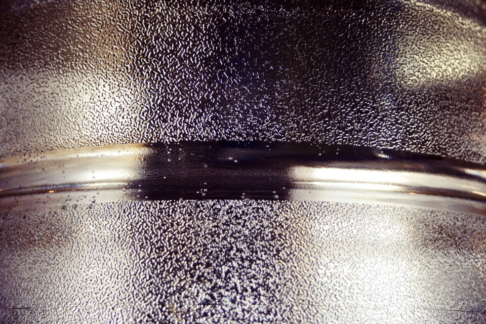 Chrome metallic steel