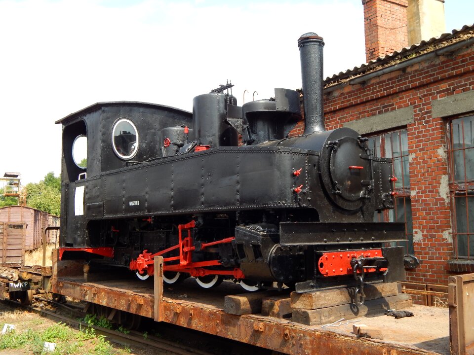 Locomotive rails historic vehicle photo