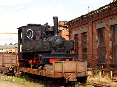 Locomotive rails historic vehicle photo