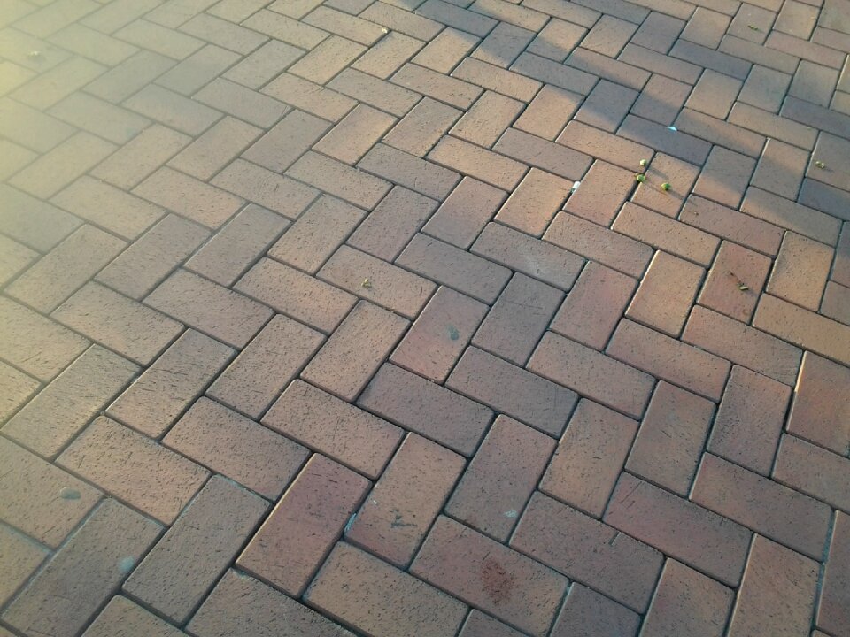 Paving stones texture soil