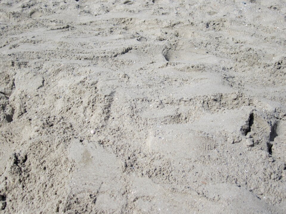 Beige sandy structure
