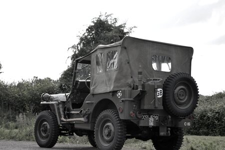 Second world war normandy military photo