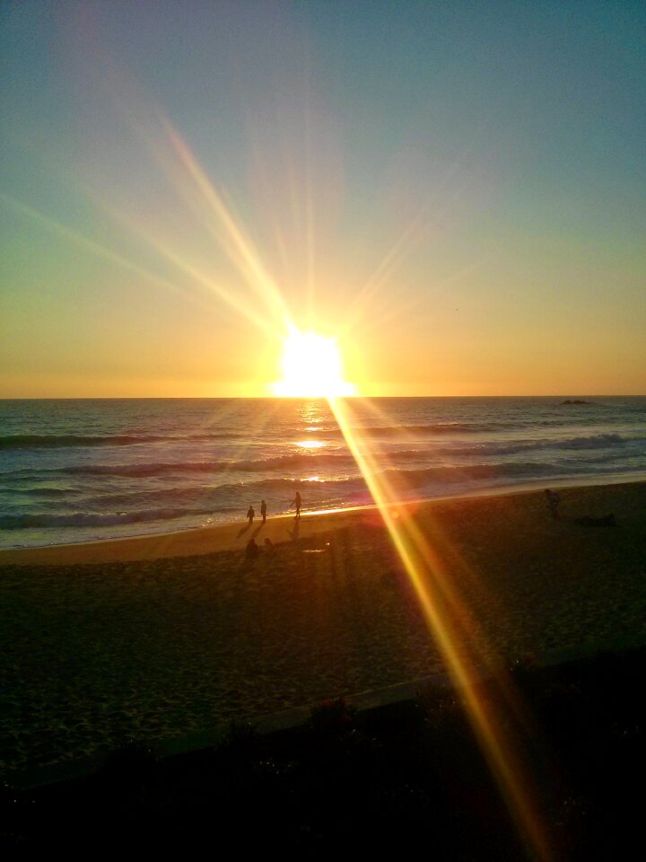 Beach ocean people
