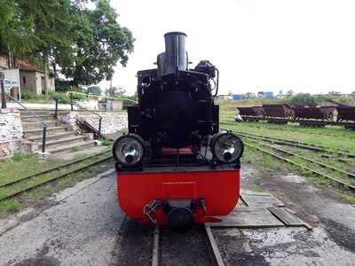 Locomotive rails historic vehicle photo