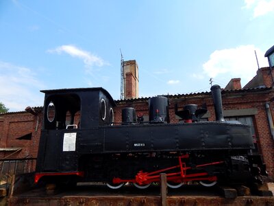 Locomotive rails historic vehicle