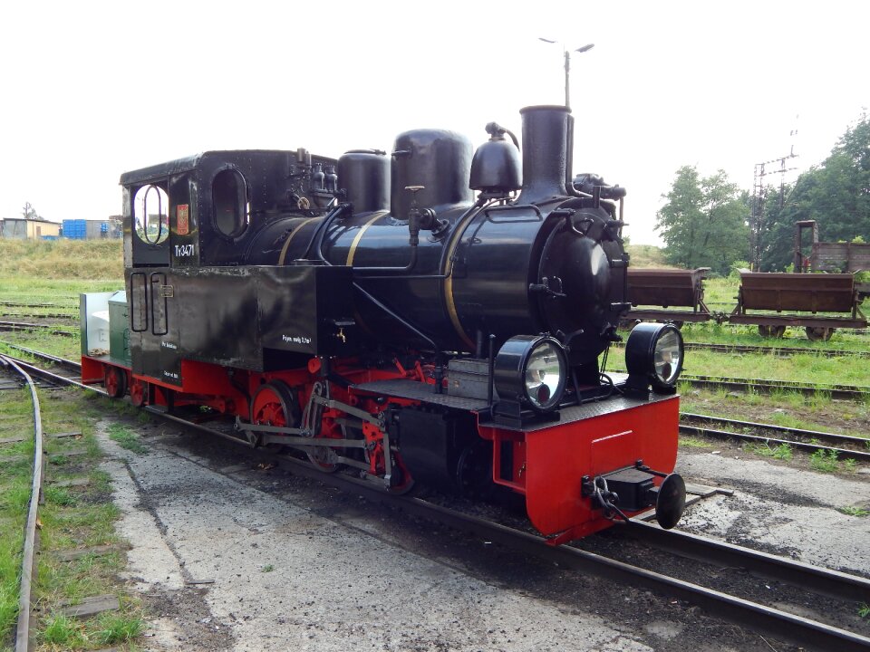 Locomotive rails historic vehicle