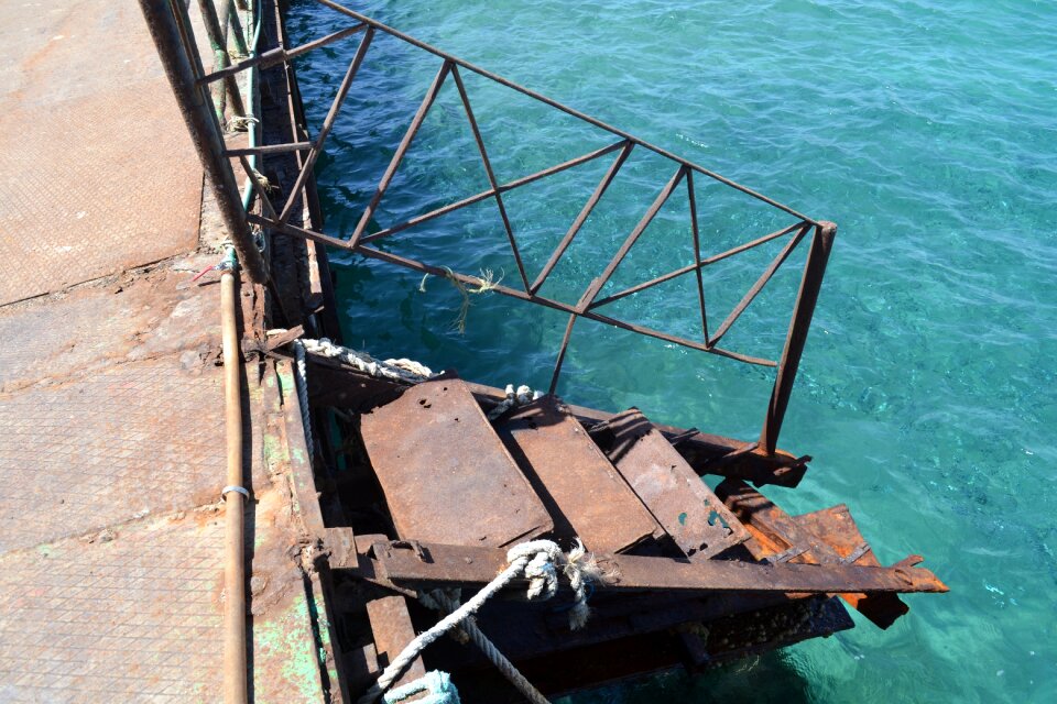 Rust metal broken