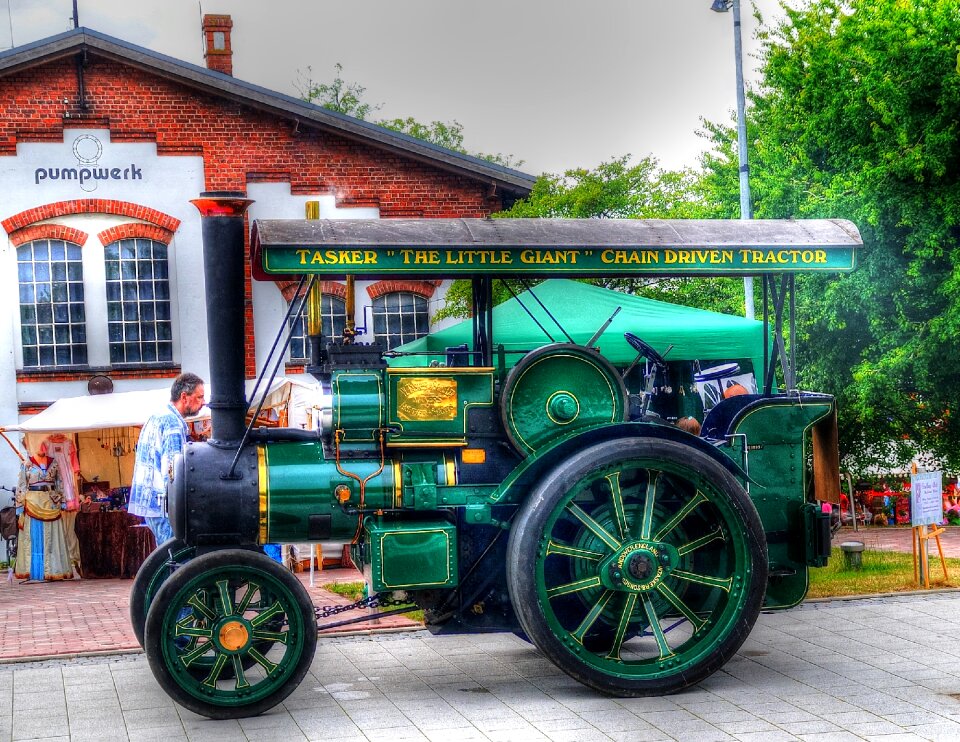Tractors vehicle old