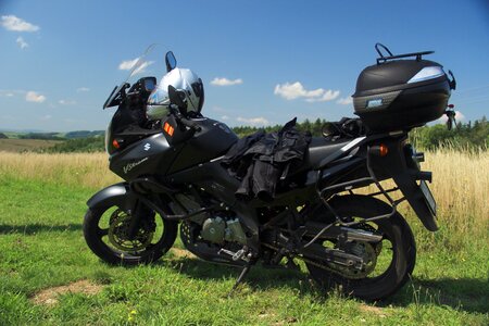 V-strom pause break