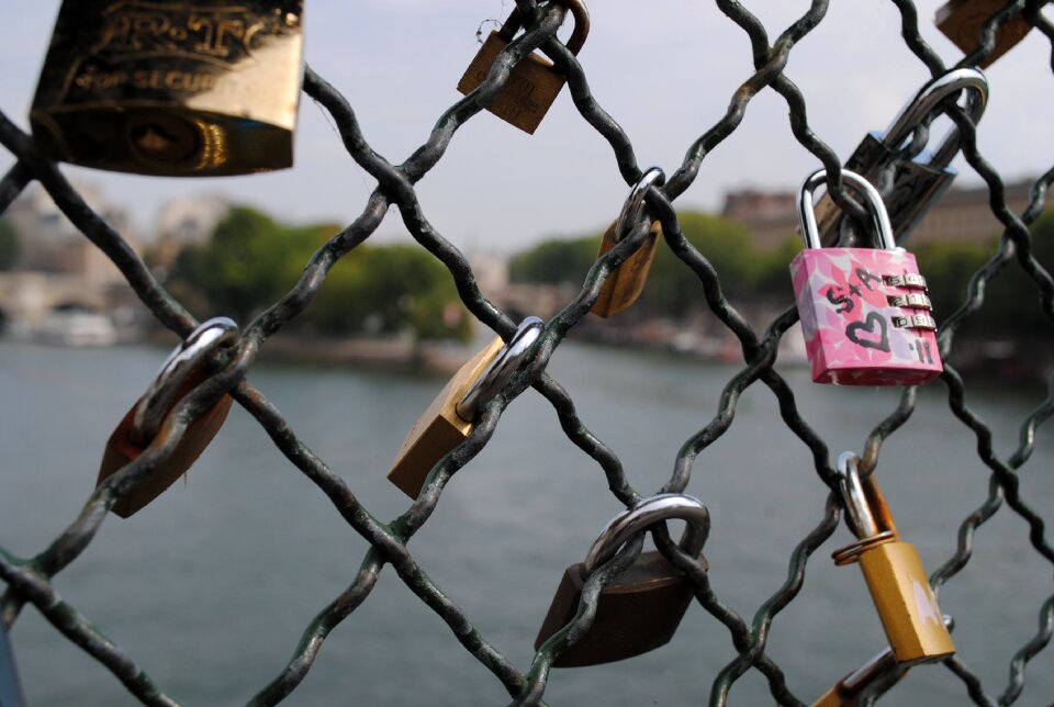 Love locks closure closed