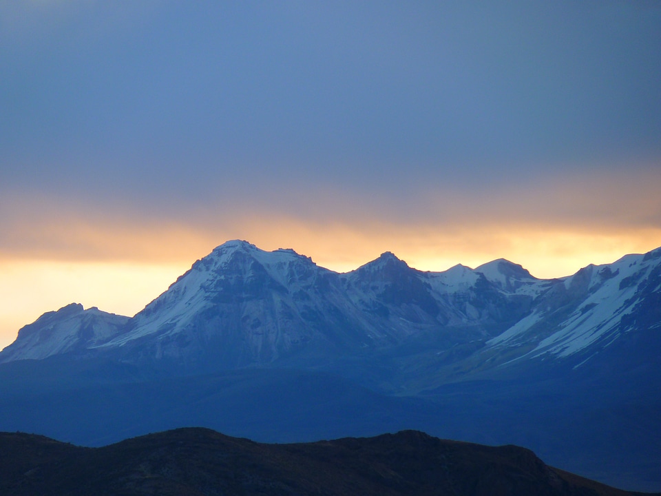 Mountains andes peru