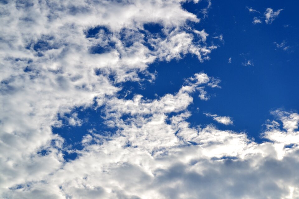 Blue weather cloud