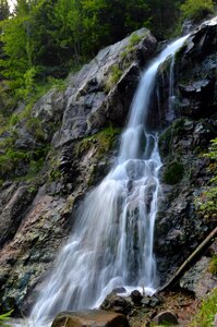 Varciorog waterfall the apuseni mountains rock