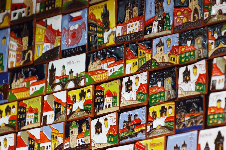 Colorful craft decoration