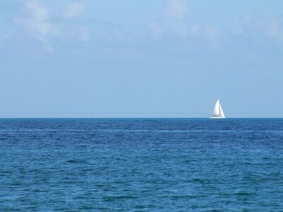 Port blue sailing