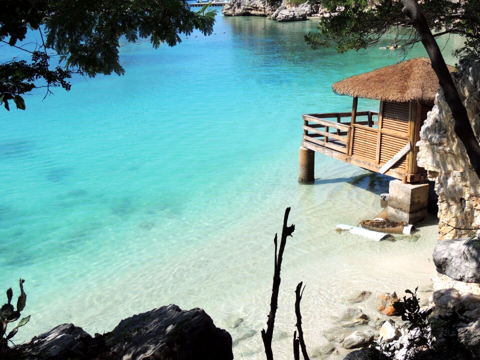 Beach caribbean vacation