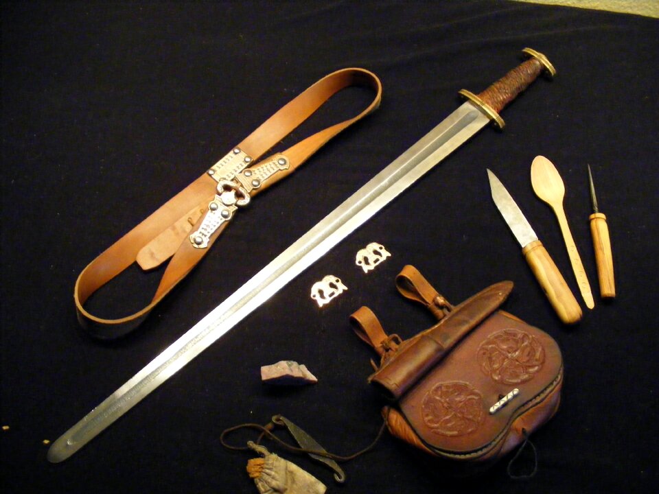 Equipment man merovingian dynasty
