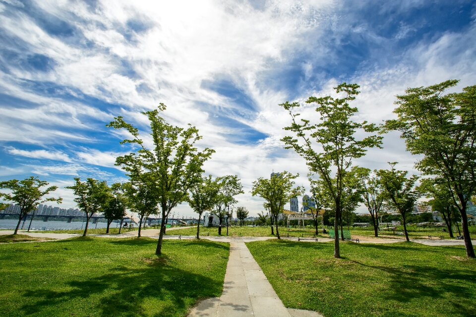 Cloud korea han river