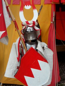 Knight helmet george of swiss franc middle ages