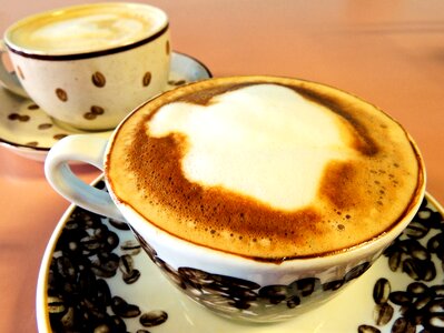 Cafe latte mocha photo