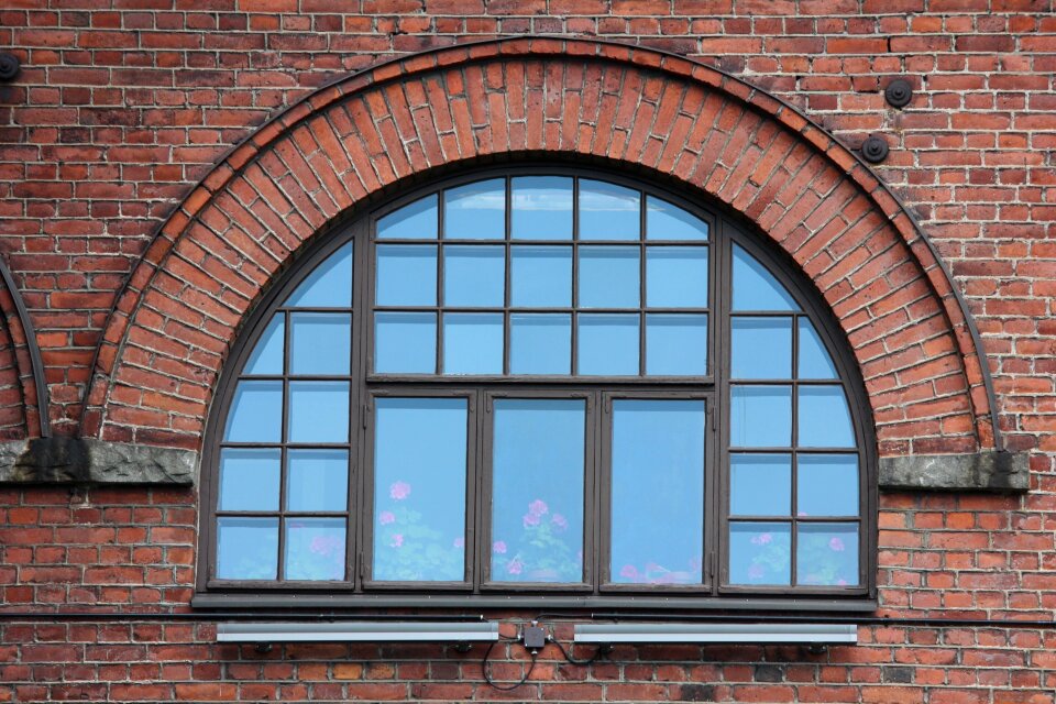 Brick wall tampere factory