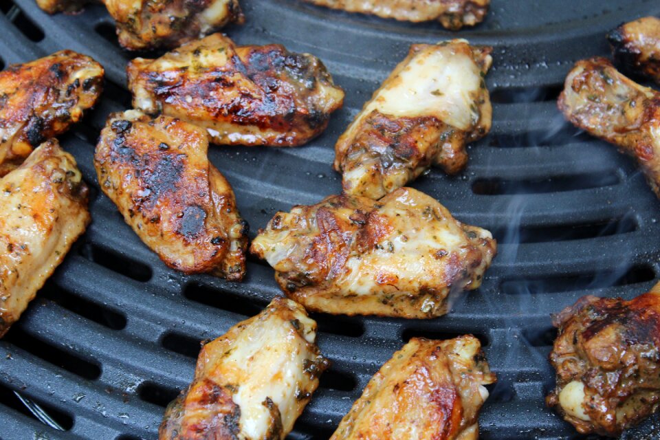 Meat barbecue grilled
