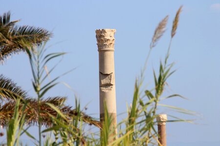 Old architecture columns